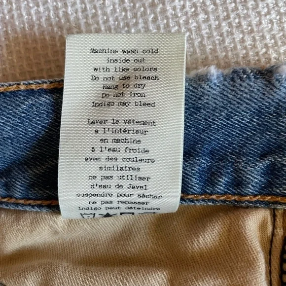 Rag & Bone Gunner distressed jeans shorts - Picture 6 of 7